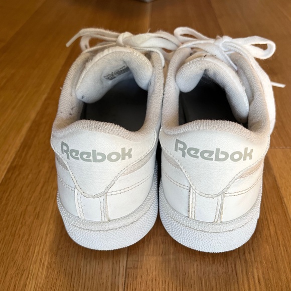 Reebok Classic Club C 85 White Leather Tennis Sneakers Mens Size 7 - Picture 8 of 10